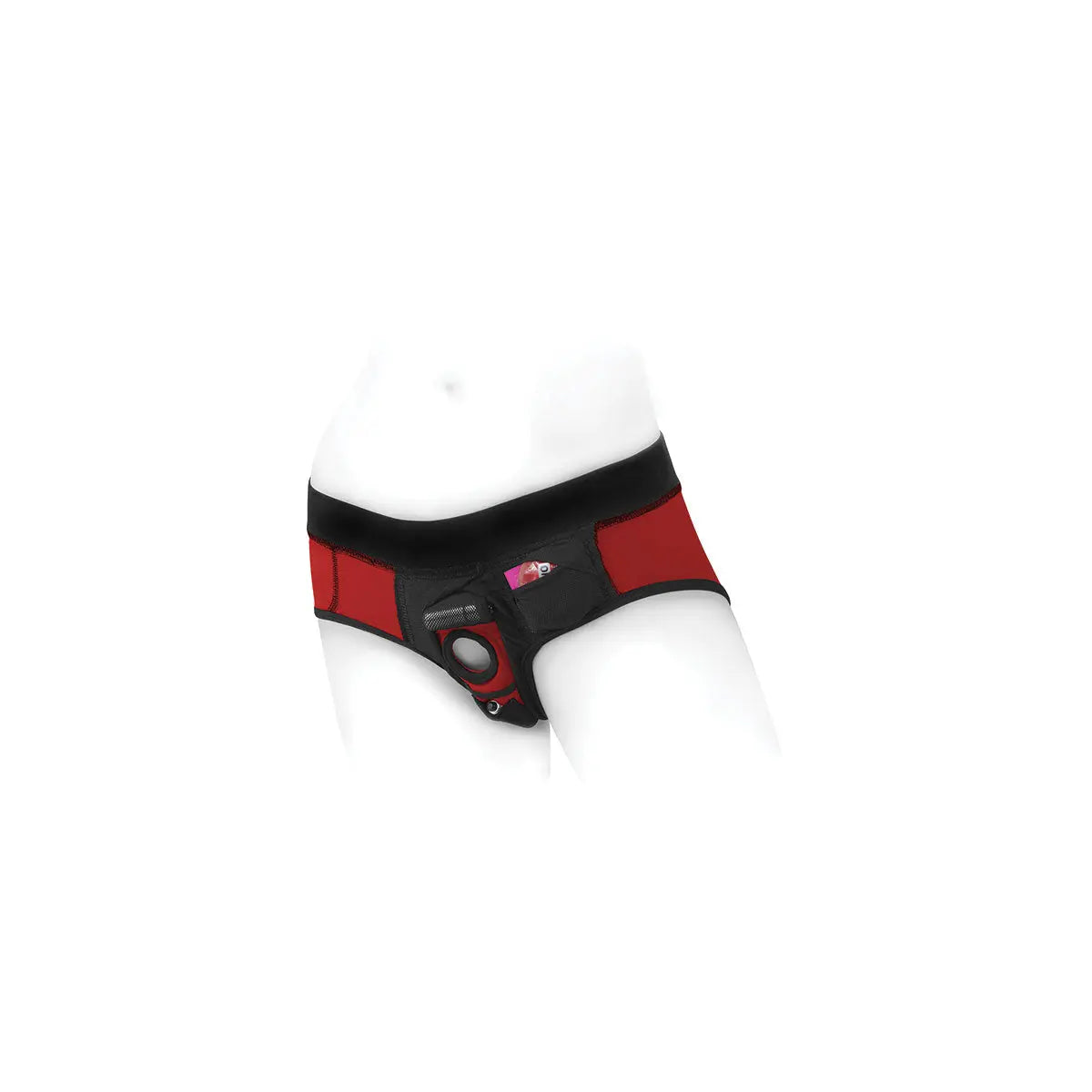 SpareParts Tomboi Harness Red/Black Nylon - XXS SpareParts HardWear
