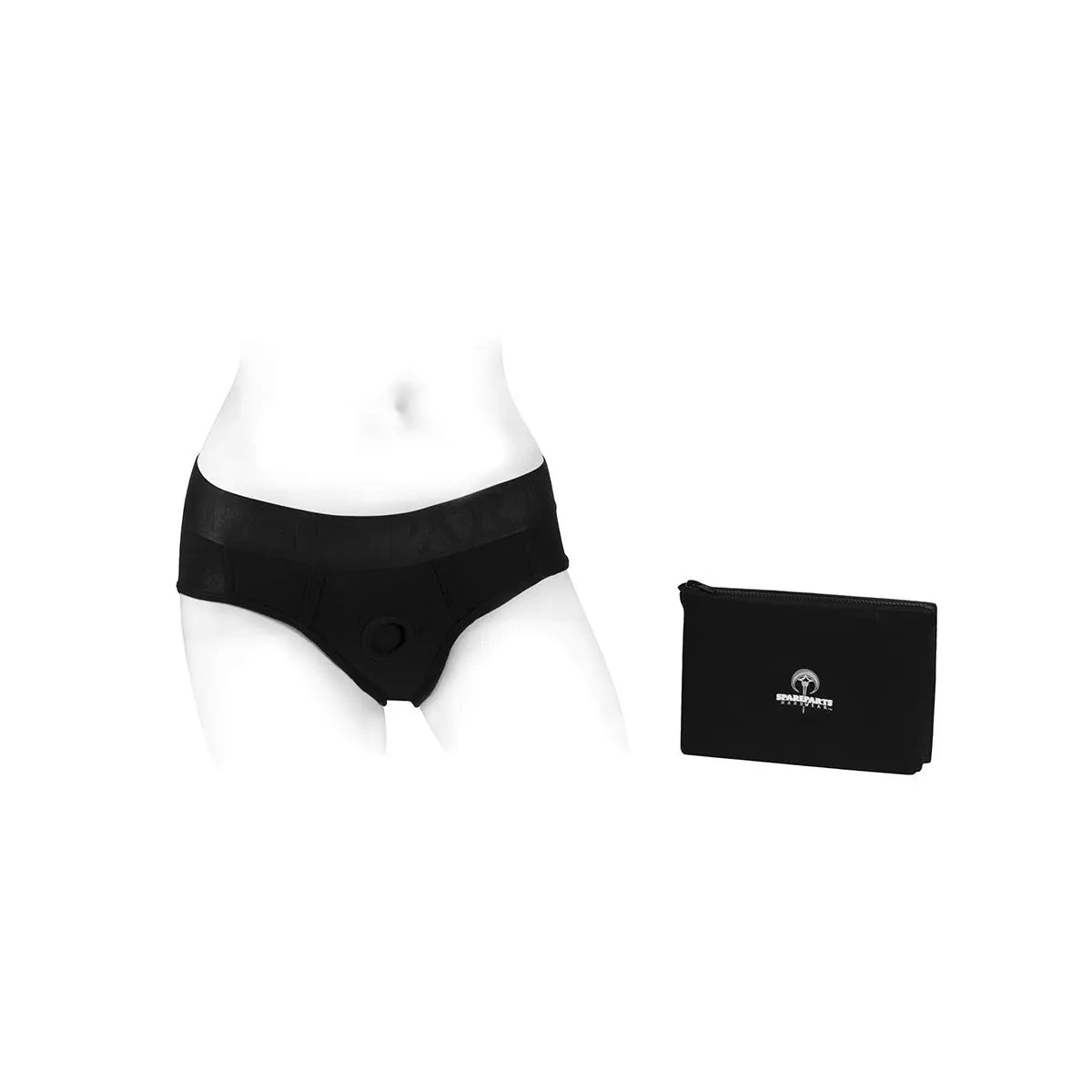 SpareParts Tomboi Rayon Brief Harness Black Size XL SpareParts HardWear