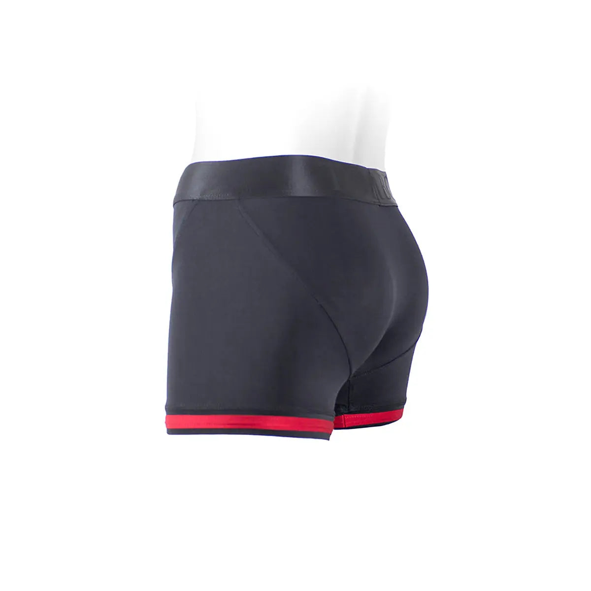 SpareParts Tomboii Nylon Boxer Briefs Harness Black/Red Size 4XL SpareParts HardWear