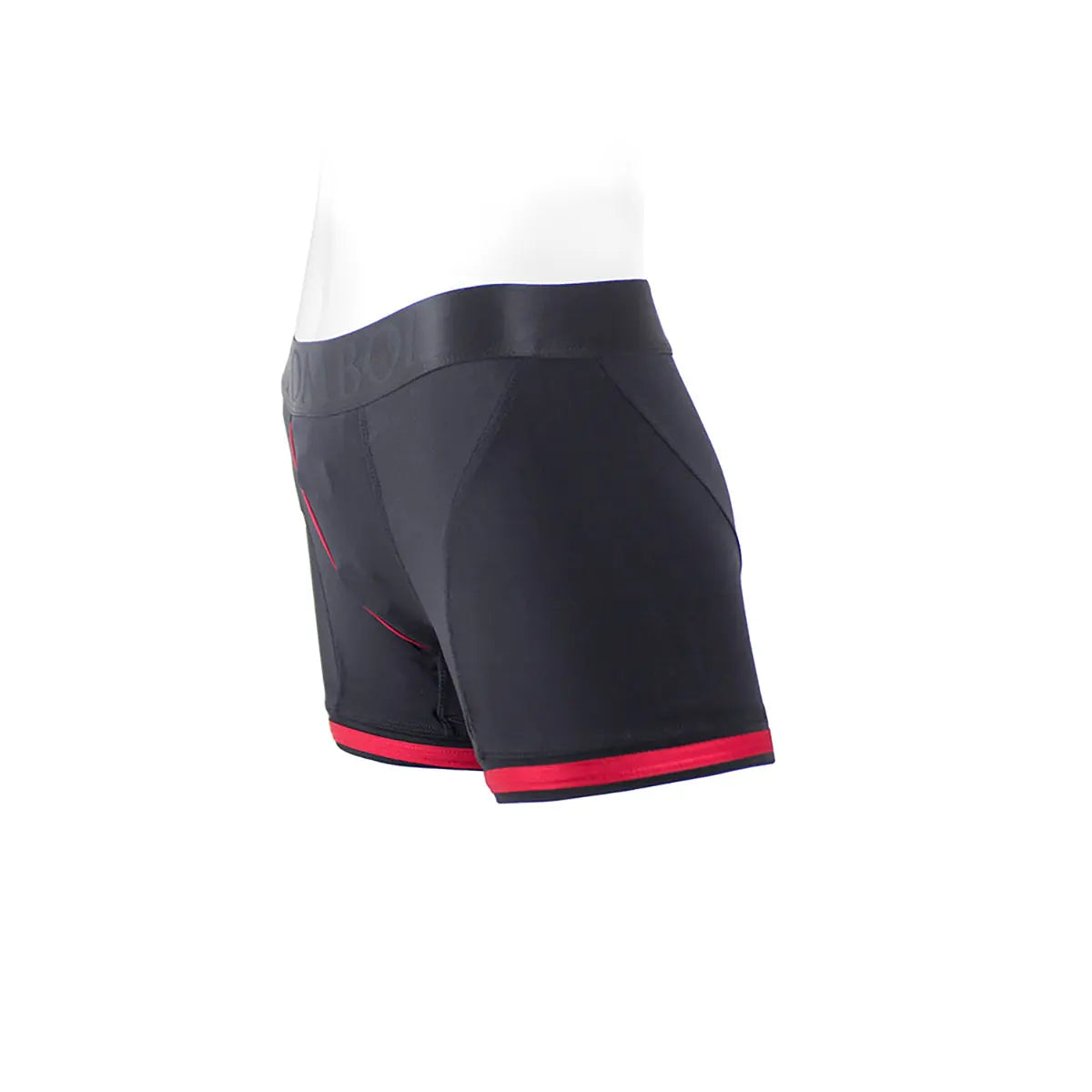 SpareParts Tomboii Nylon Boxer Briefs Harness Black/Red Size 4XL SpareParts HardWear
