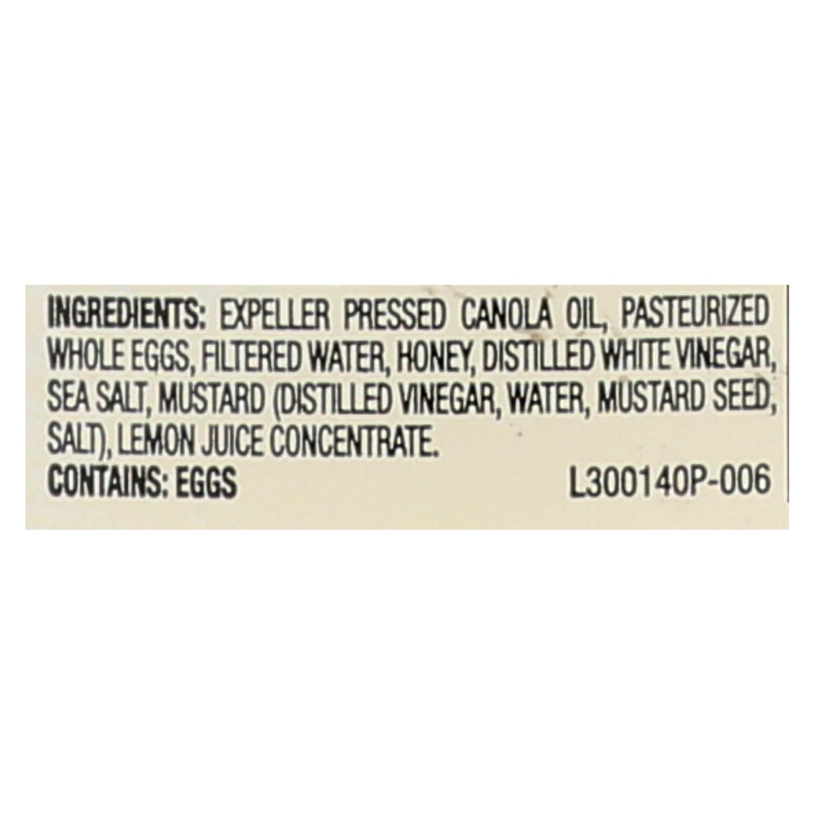 Spectrum Naturals Canola Mayonnaise - Case Of 4 - 1 Gal Spectrum Naturals