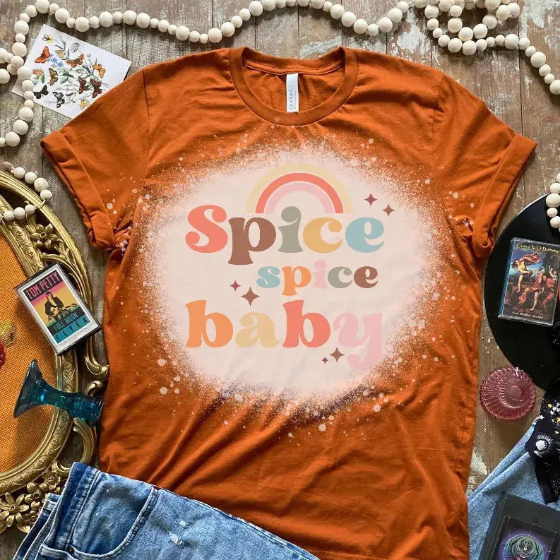 Spice Spice Baby Bleached Shir CK's Boutique