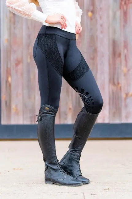 Spicy Girl Chili Tights by EC JPC Equestrian