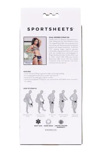 Sportsheets Dual Desires Strap On Sport Sheets