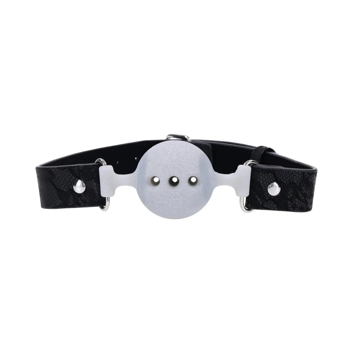 Sportsheets Sex Mischief Lace Silicone Breathable Ball Gag Sportsheets