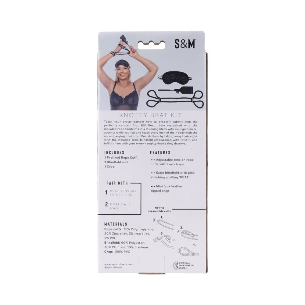 Sportsheets Sex & Mischief Knotty Brat Kit Sportsheets