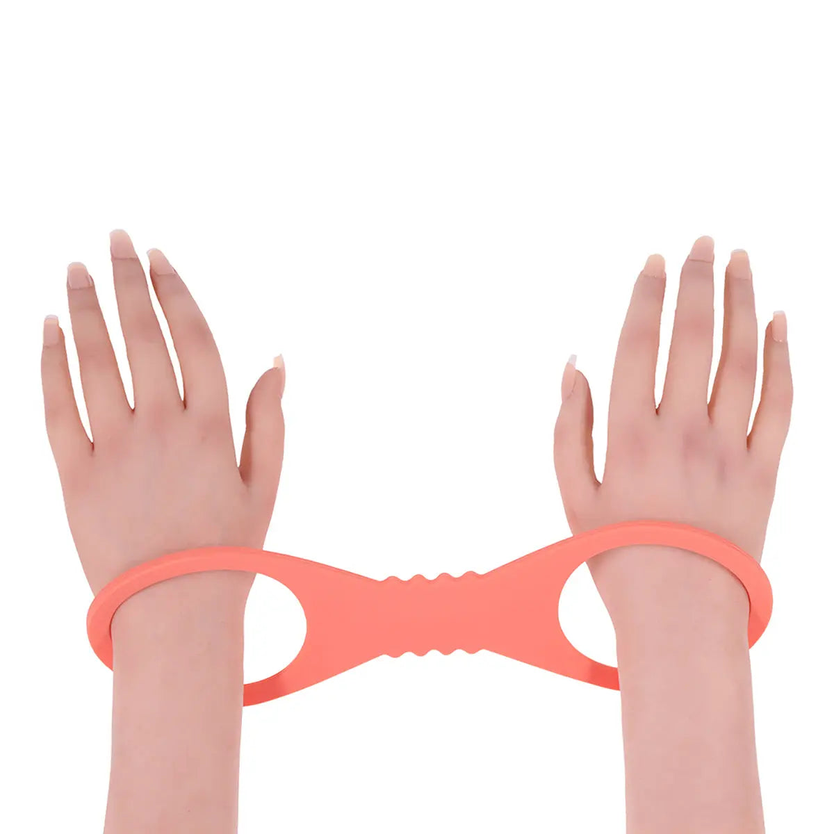 Sportsheets Sex & Mischief Peaches 'n CreaMe Large Silicone Cuffs Sportsheets