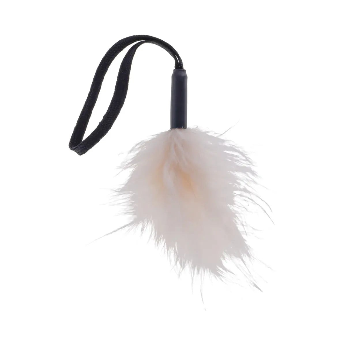 Sportsheets Sex & Mischief Peaches 'n CreaMe Wrist Feather Tickler CreaMe Sportsheets