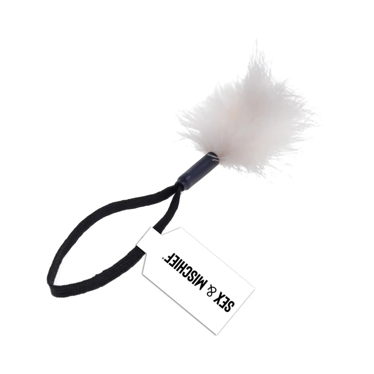 Sportsheets Sex & Mischief Peaches 'n CreaMe Wrist Feather Tickler CreaMe Sportsheets