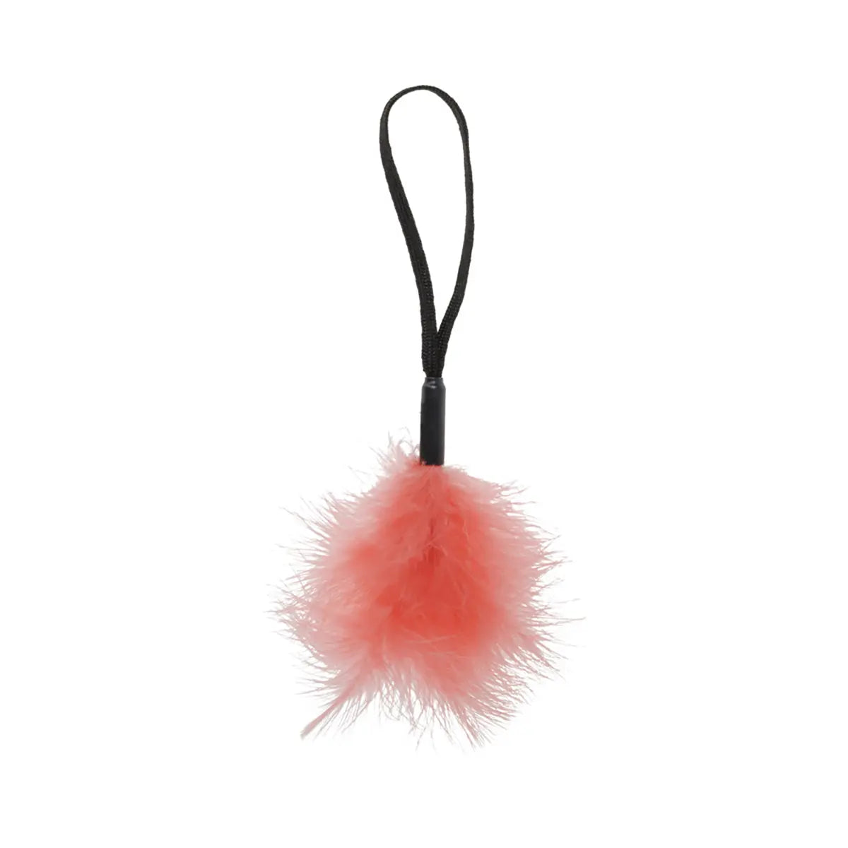 Sportsheets Sex & Mischief Peaches 'n CreaMe Wrist Feather Tickler Peach Sportsheets