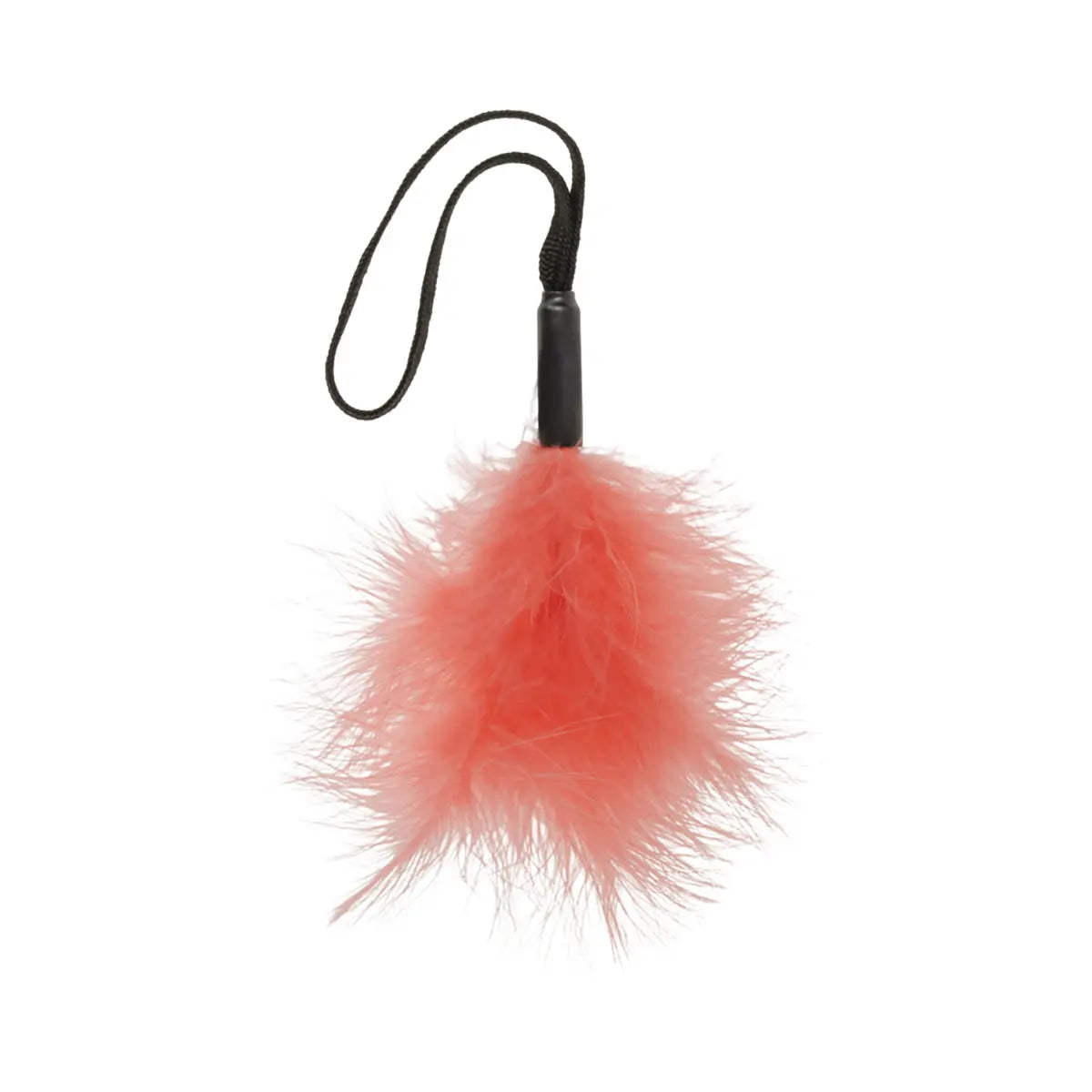 Sportsheets Sex & Mischief Peaches 'n CreaMe Wrist Feather Tickler Peach Sportsheets
