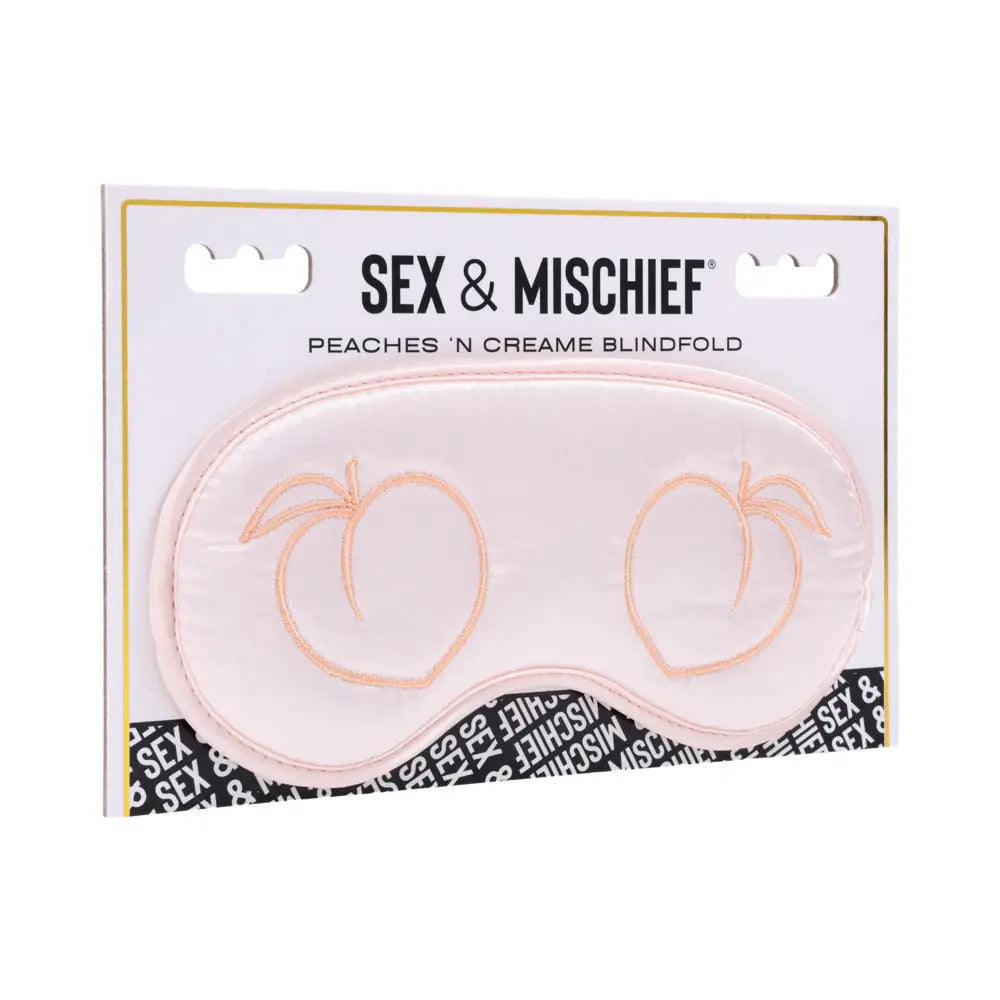 Sportsheets Sex & Mischief Peaches n CreaMe Blindfold Sportsheets