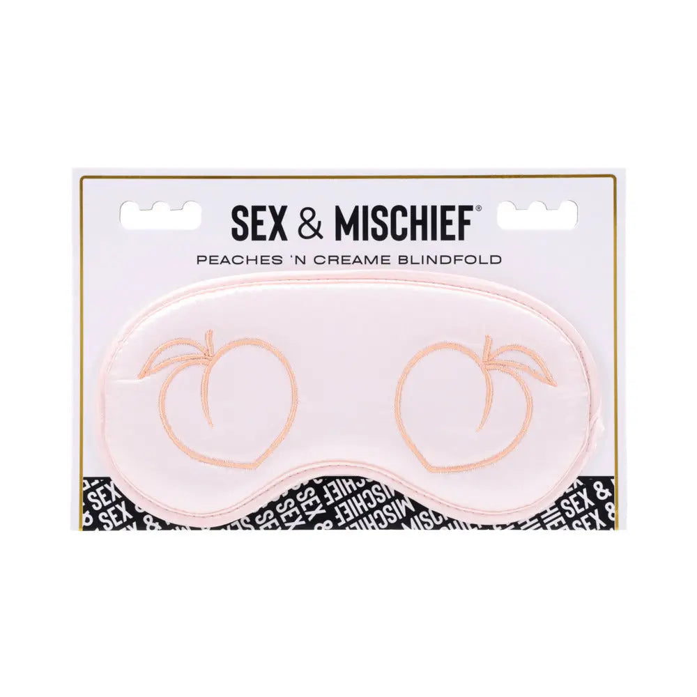 Sportsheets Sex & Mischief Peaches n CreaMe Blindfold Sportsheets