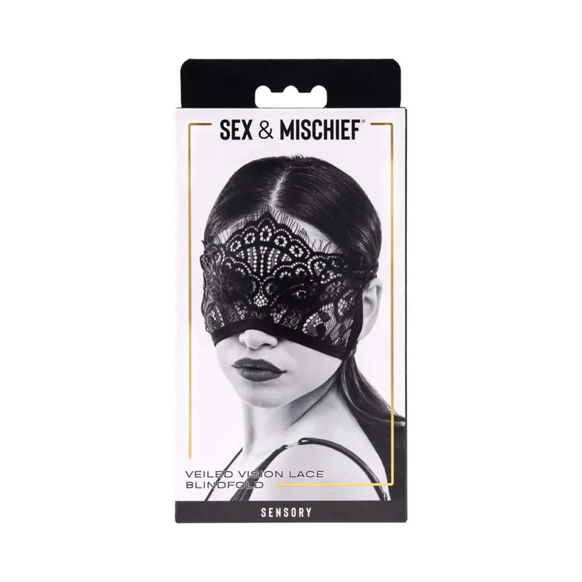 Sportsheets Sex & Mischief Veiled Vision Lace Blindfold Sportsheets