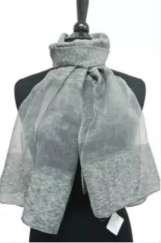 Spring Scarf Grey Spring Scarf