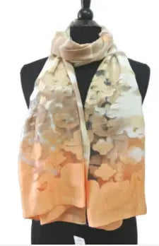 Spring Scarf Orange Spring Scarf