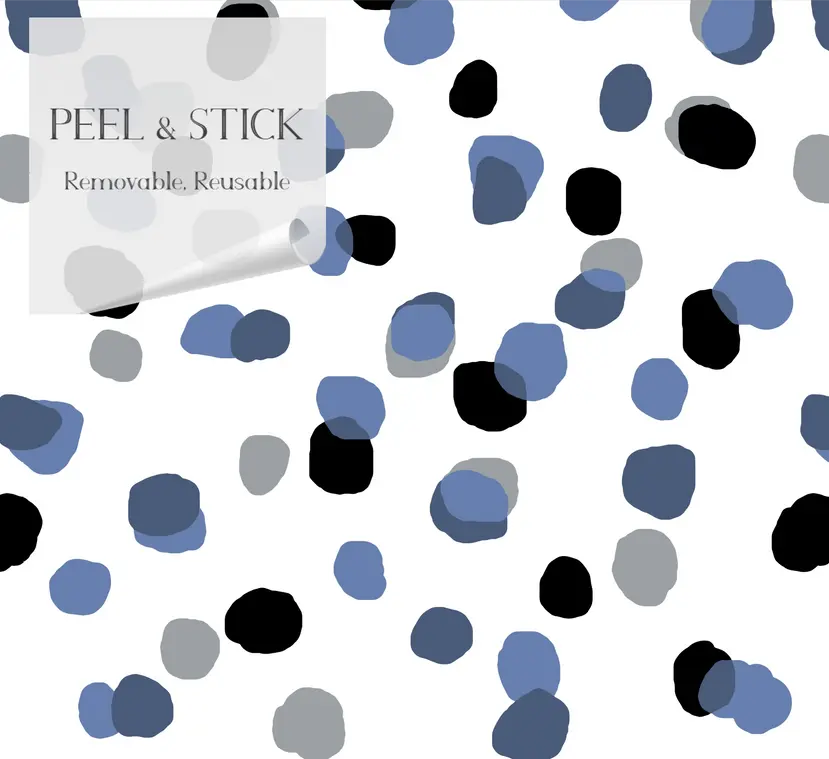 Sprinkles Vinyl Canvas Peel & Stick Wallpaper Panel SBC-LTD