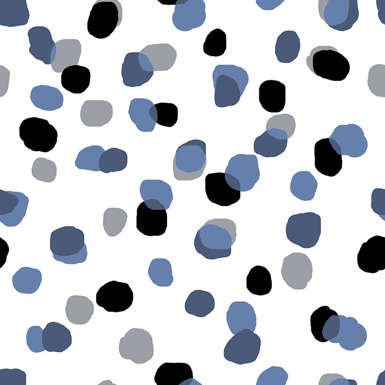Sprinkles' Contemporary Polka Dot Peel & Stick Wallpaper SBC-LTD