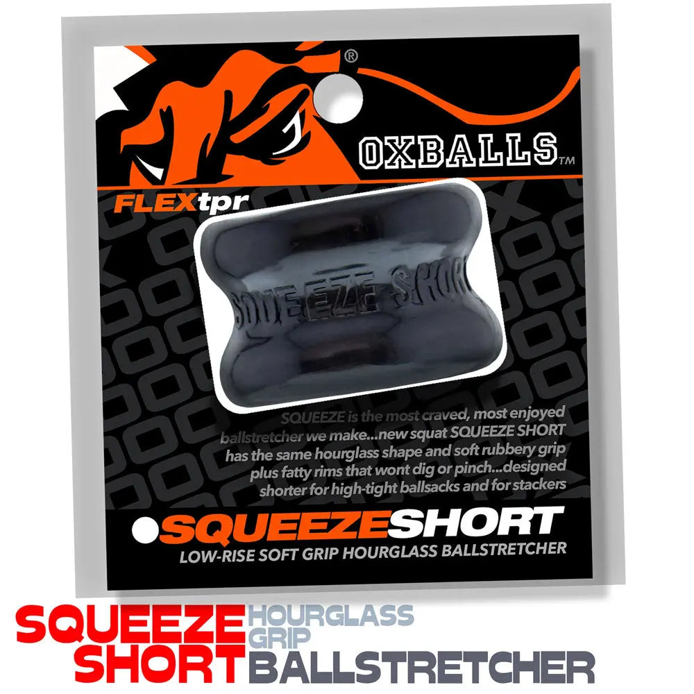 Squeeze Short Ballstretcher - Black Oxballs