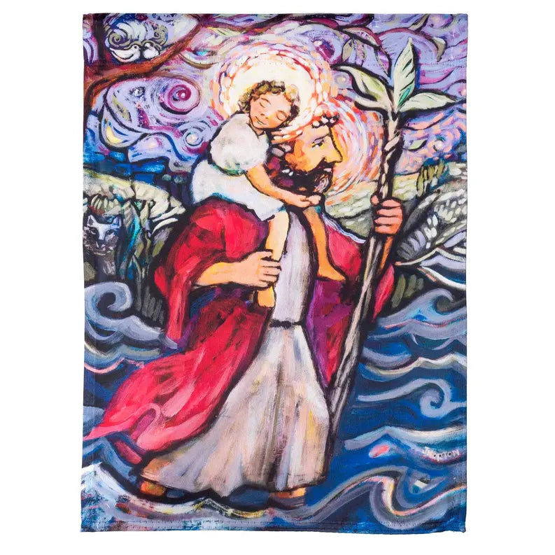St. Christopher Polyester Garden Flag Dicksons Inc