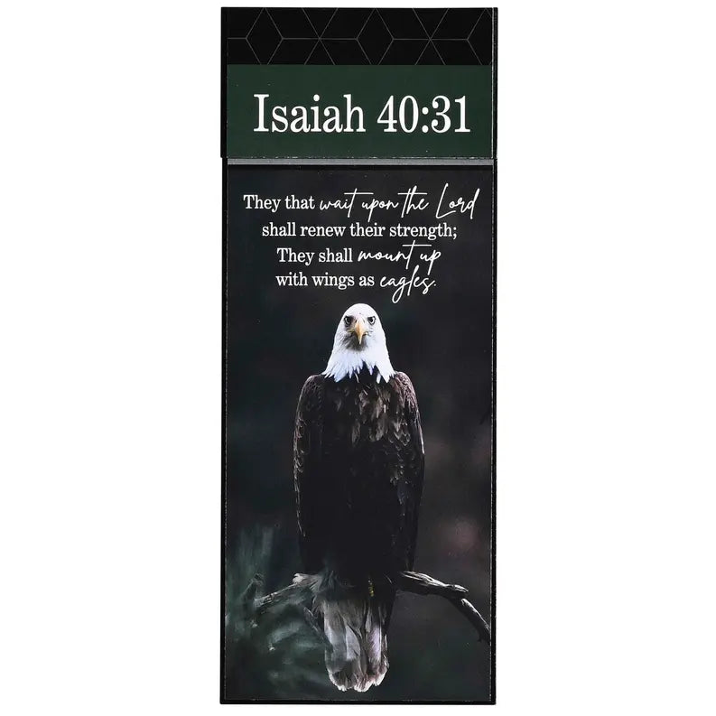 Stacked Wall Plaque Eagle Isaiah 40:31 Dicksons Inc