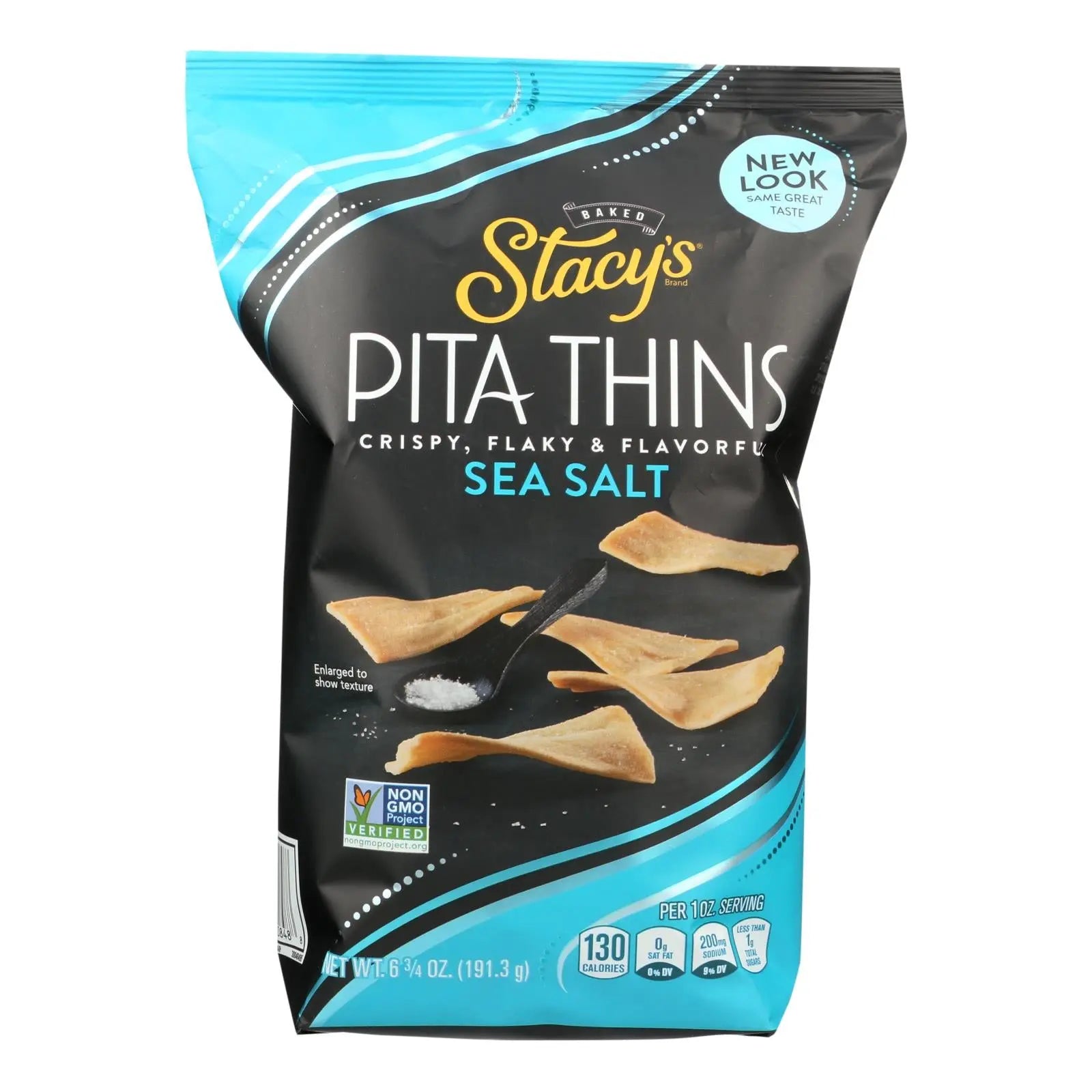 Stacy's Pita Chips Simply Naked Pita Chips - Case Of 8 - 6.75 Oz. Stacy's Pita Chips