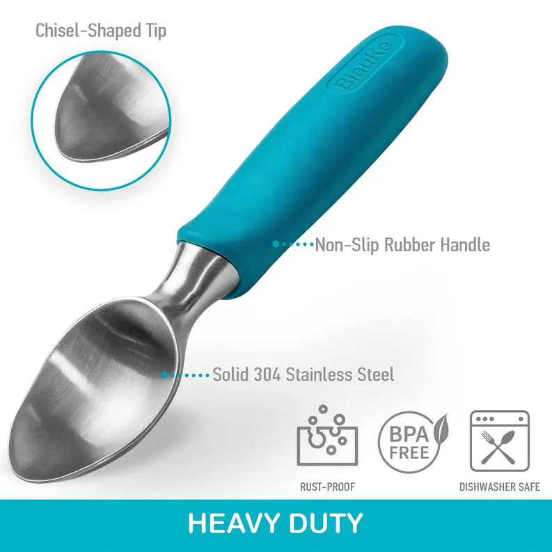 Stainless Steel Ice Cream Scoop - Professional Ice Scooper Jarganic