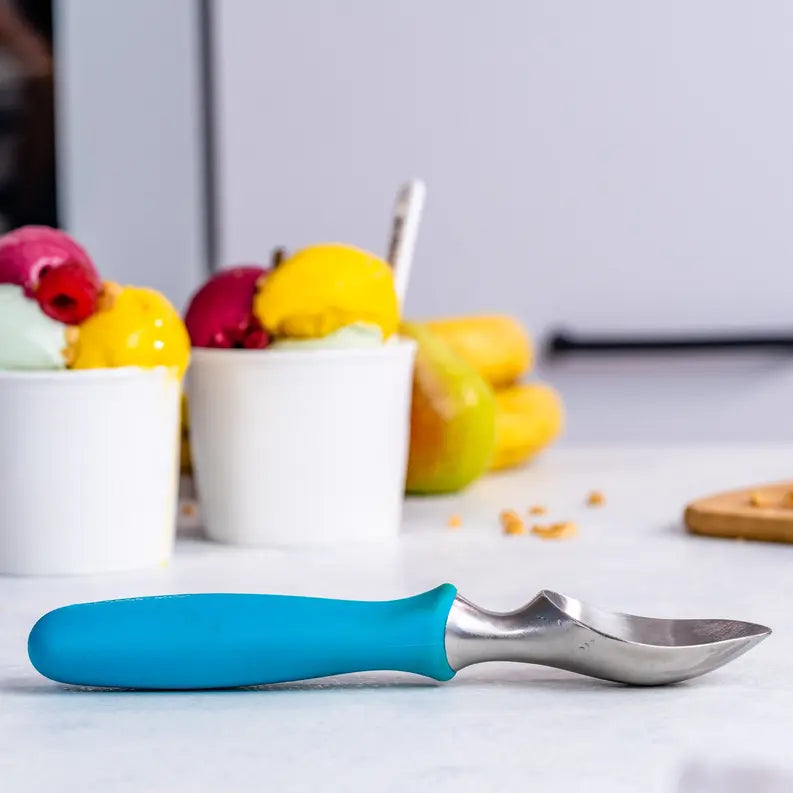 Stainless Steel Ice Cream Scoop - Professional Ice Scooper Jarganic