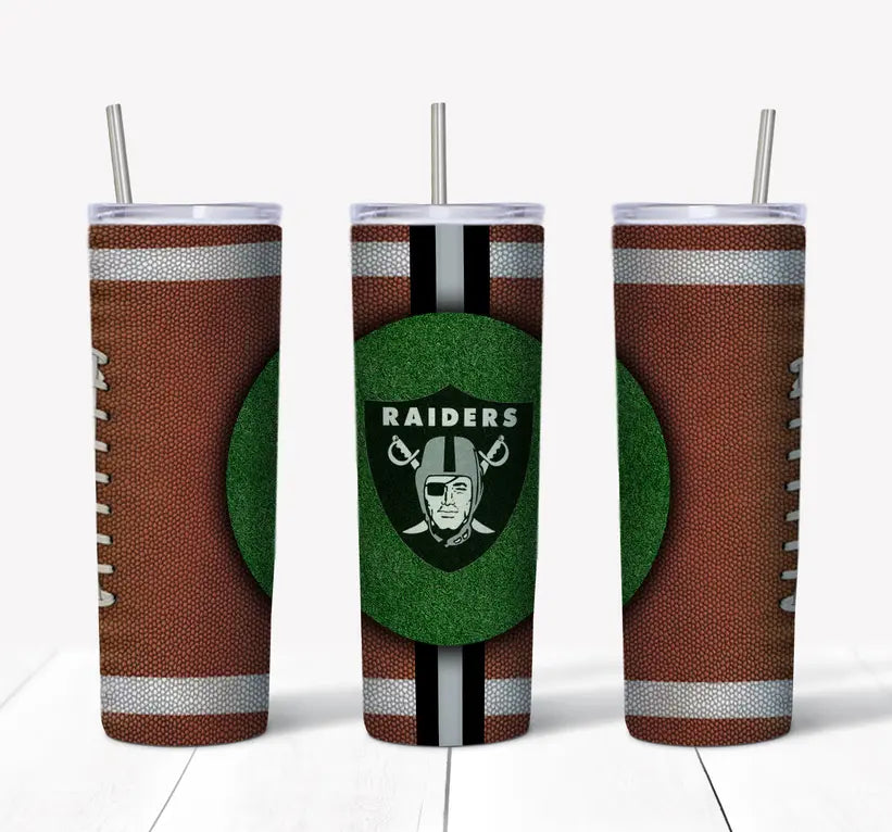 Stainless Steel Tumbler -Football Your Custom Sports