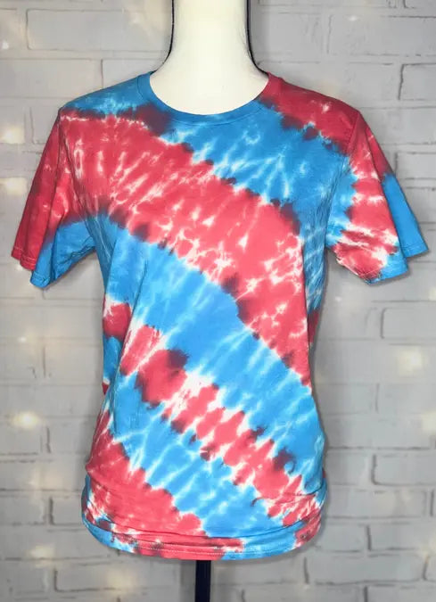 Star-Spangled Tie Dye Tee The Blended Owl