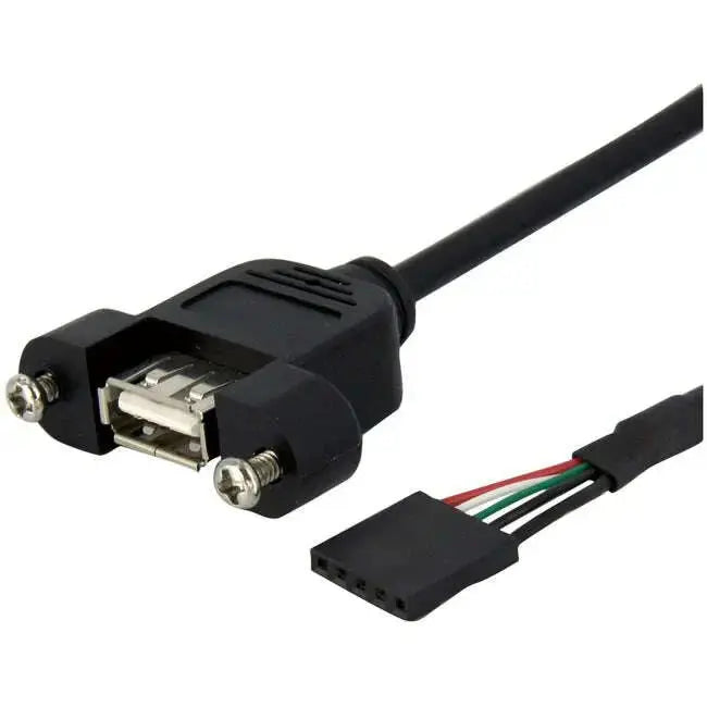 StarTech.com-1-ft-Panel-Mount-USB-Cable-USB-A-to-Motherboard-Header-Cable-F-F-StarTech.com-335763677