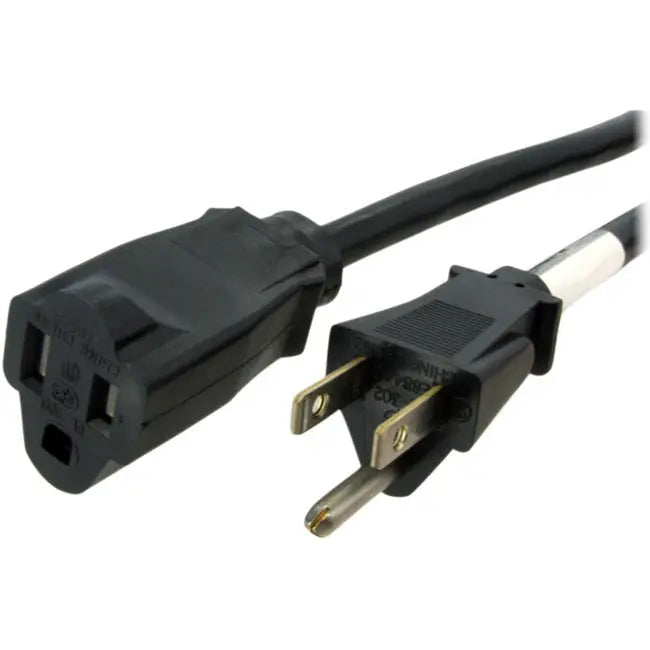 StarTech.com 10 ft 14 AWG Power Cord Extension - NEMA 5-15R to NEMA 5-15P StarTech.com