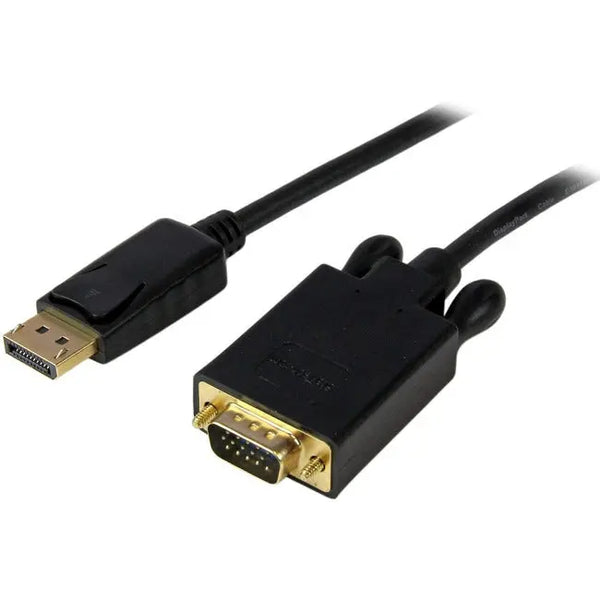StarTech.com 15 ft DisplayPort™ to VGA Adapter Converter Cable - DP to VGA 1920x1200 - Black StarTech.com