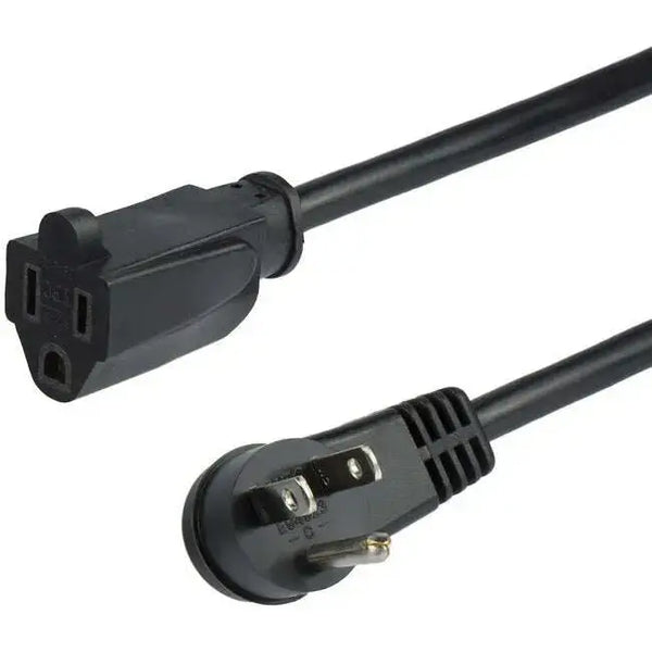 StarTech.com-3-ft-Flat-Extension-Cord-NEMA-5-15R-to-NEMA-Right-Angle-5-15P-Power-Cable-Low-Profile-Extension-Cord-Right-Angle-Power-Cord-StarTech.com-335884979