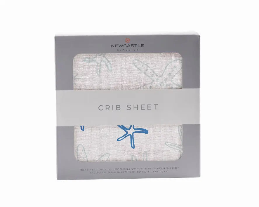 Starfish Crib Sheet Newcastle Classics