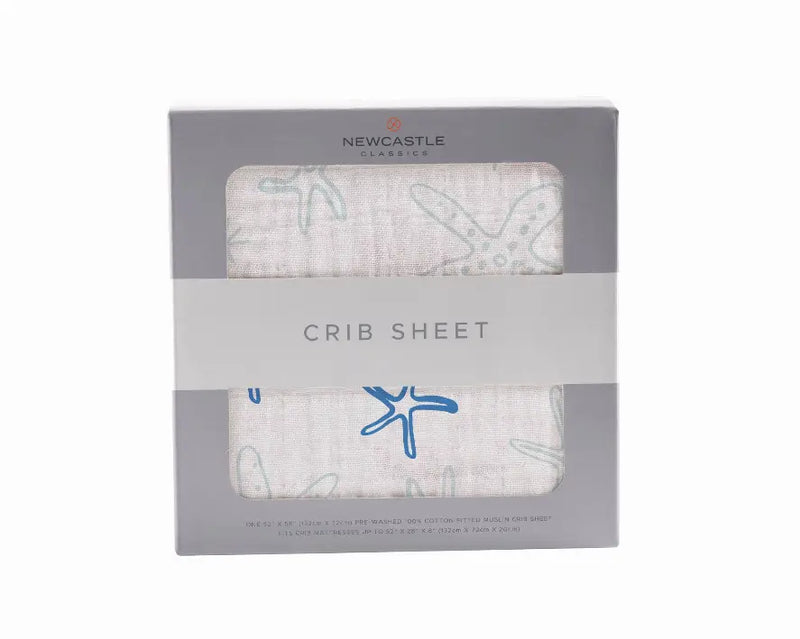 Starfish Crib Sheet Newcastle Classics