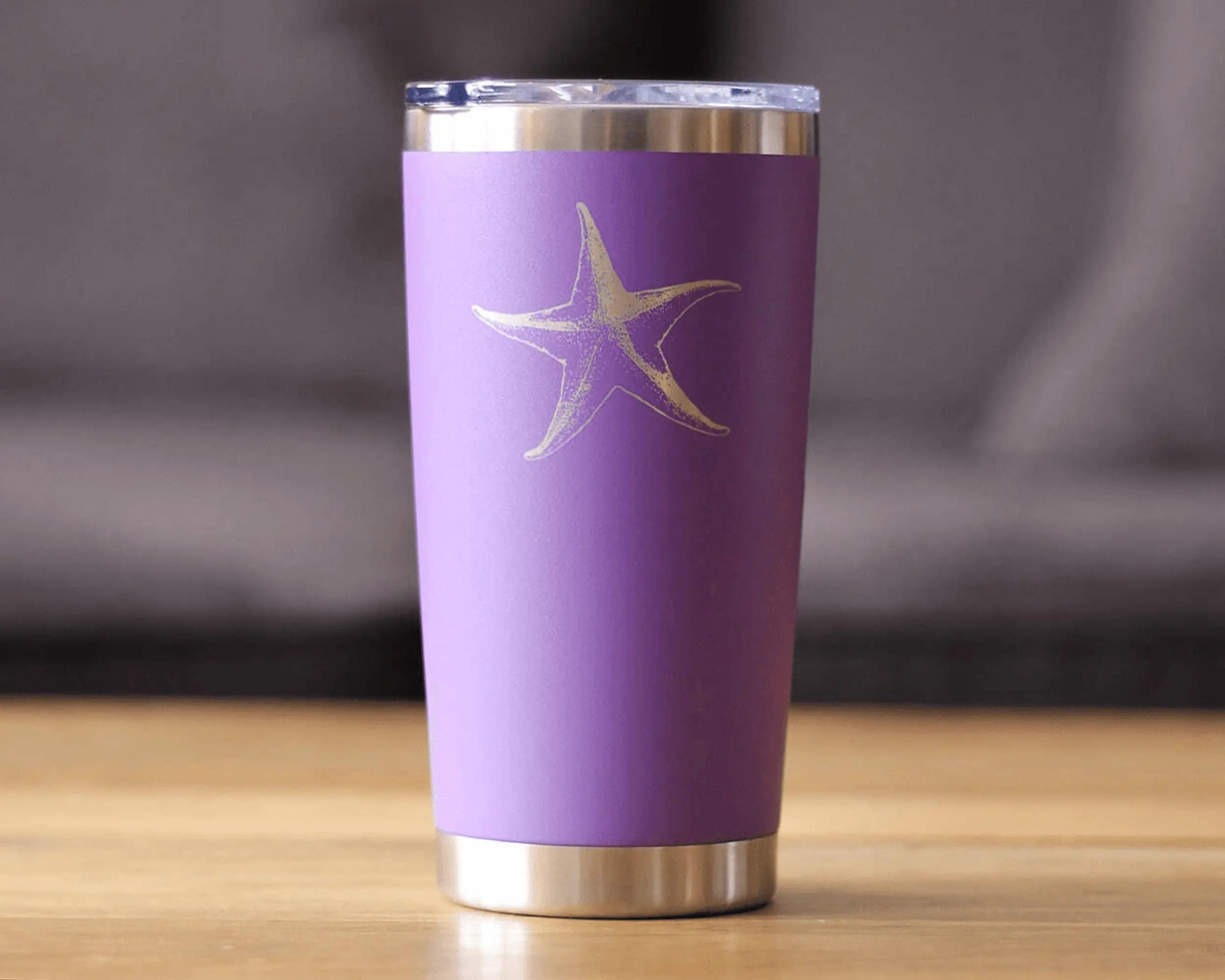 Starfish Insulated Travel Tumbler - Ocean Beach Gifts Bevvee