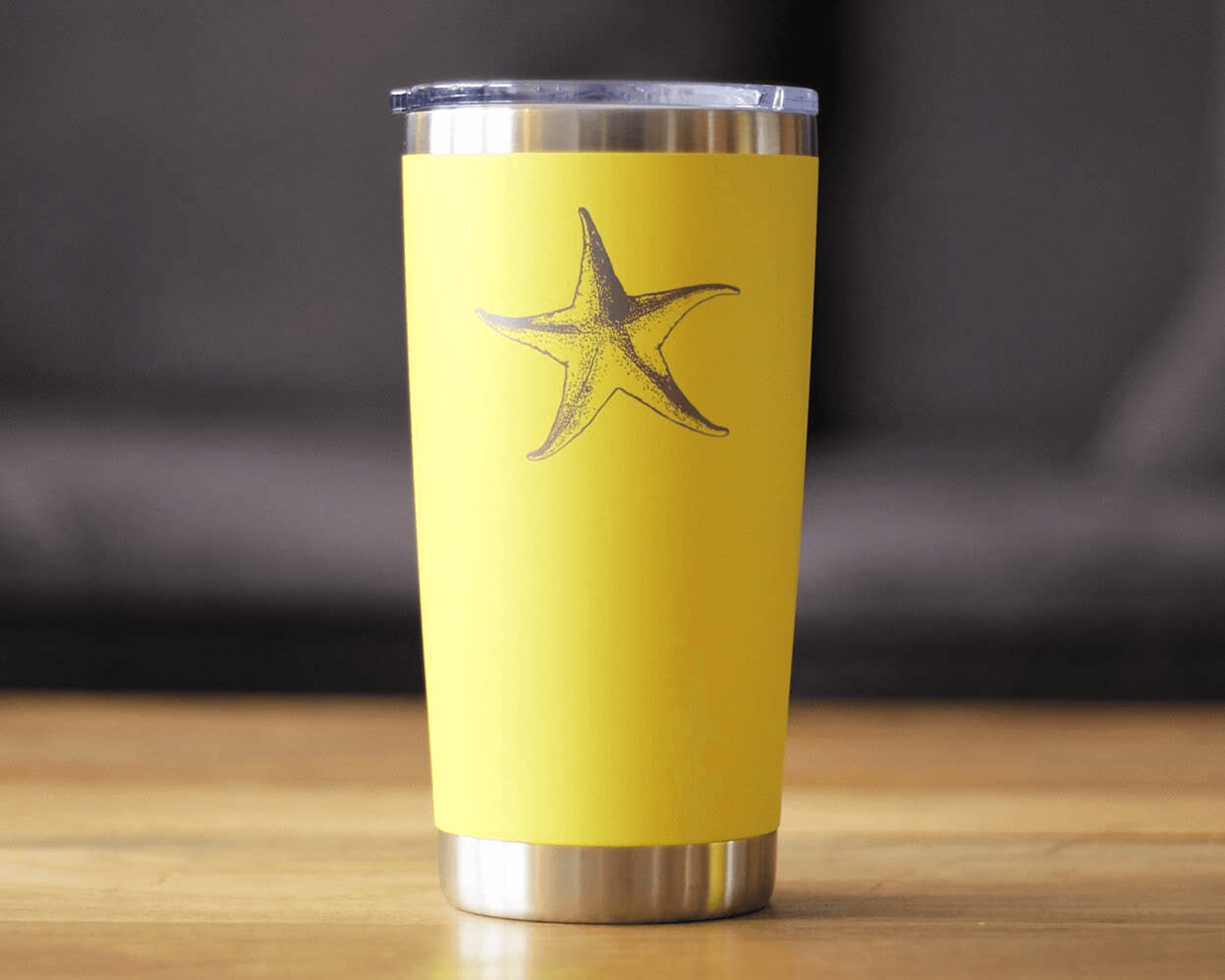 Starfish Insulated Travel Tumbler - Ocean Beach Gifts Bevvee