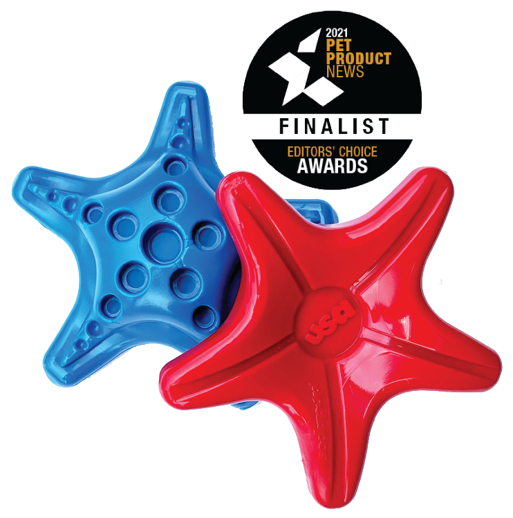 Starfish Ultra Durable Nylon Dog Chew Toy for Aggressive Chewers SodaPup