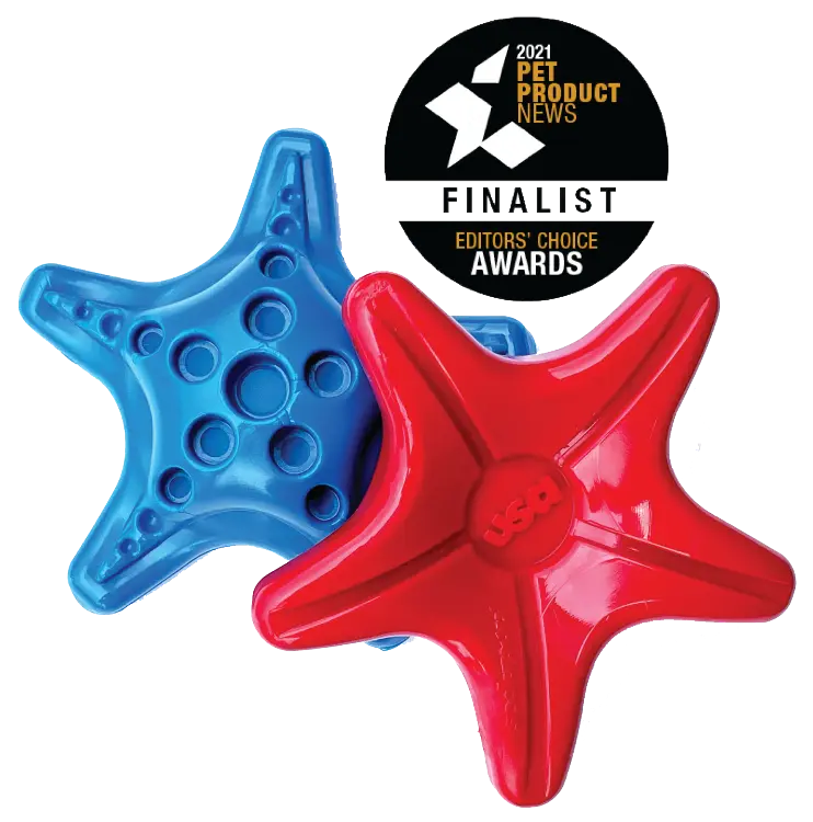 Starfish Ultra Durable Nylon Dog Chew Toy for Aggressive Chewers SodaPup