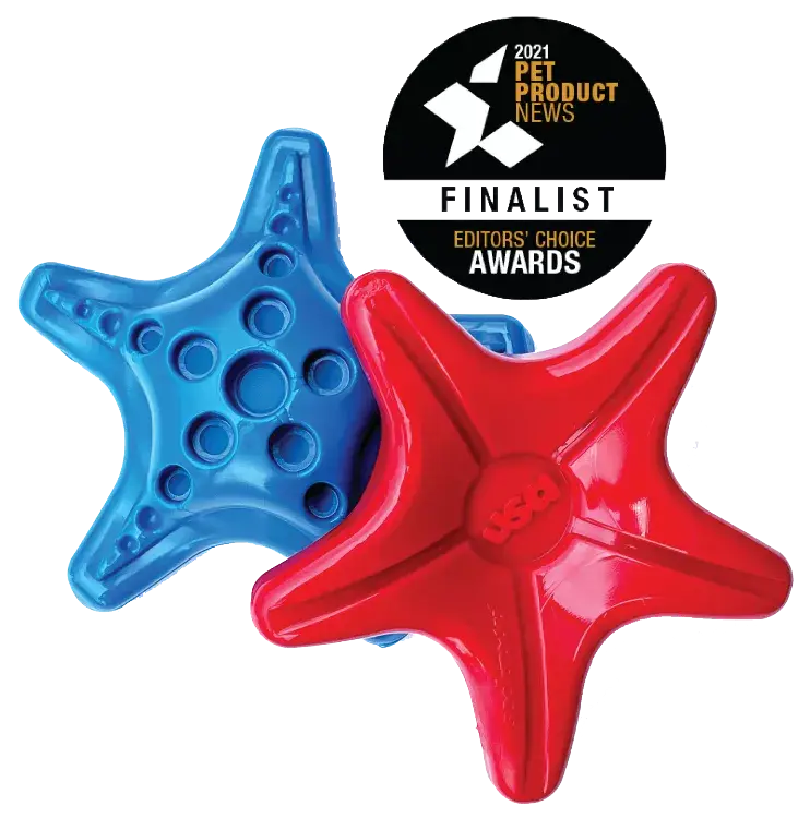 Starfish Ultra Durable Nylon Dog Chew Toy for Aggressive Chewers SodaPup