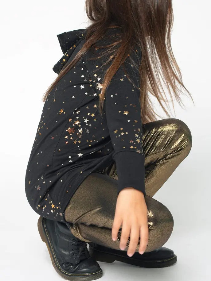 Starry Night Hoodie Dress Little Mass