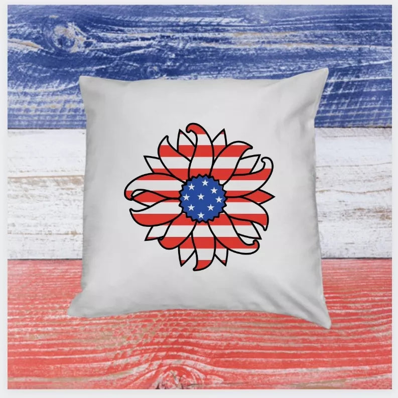 Stars & Stripes Pillow Covers The Adorned Willows Marketplace LLC