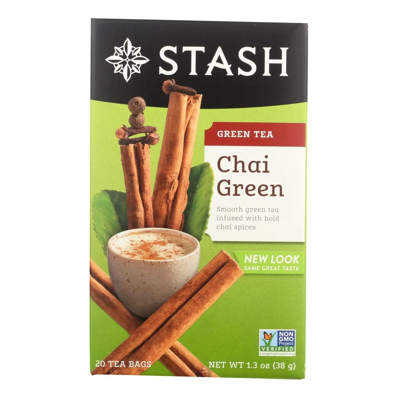 Stash Tea Chai Green Tea - Case Of 6 - 20 Bags Stash Tea