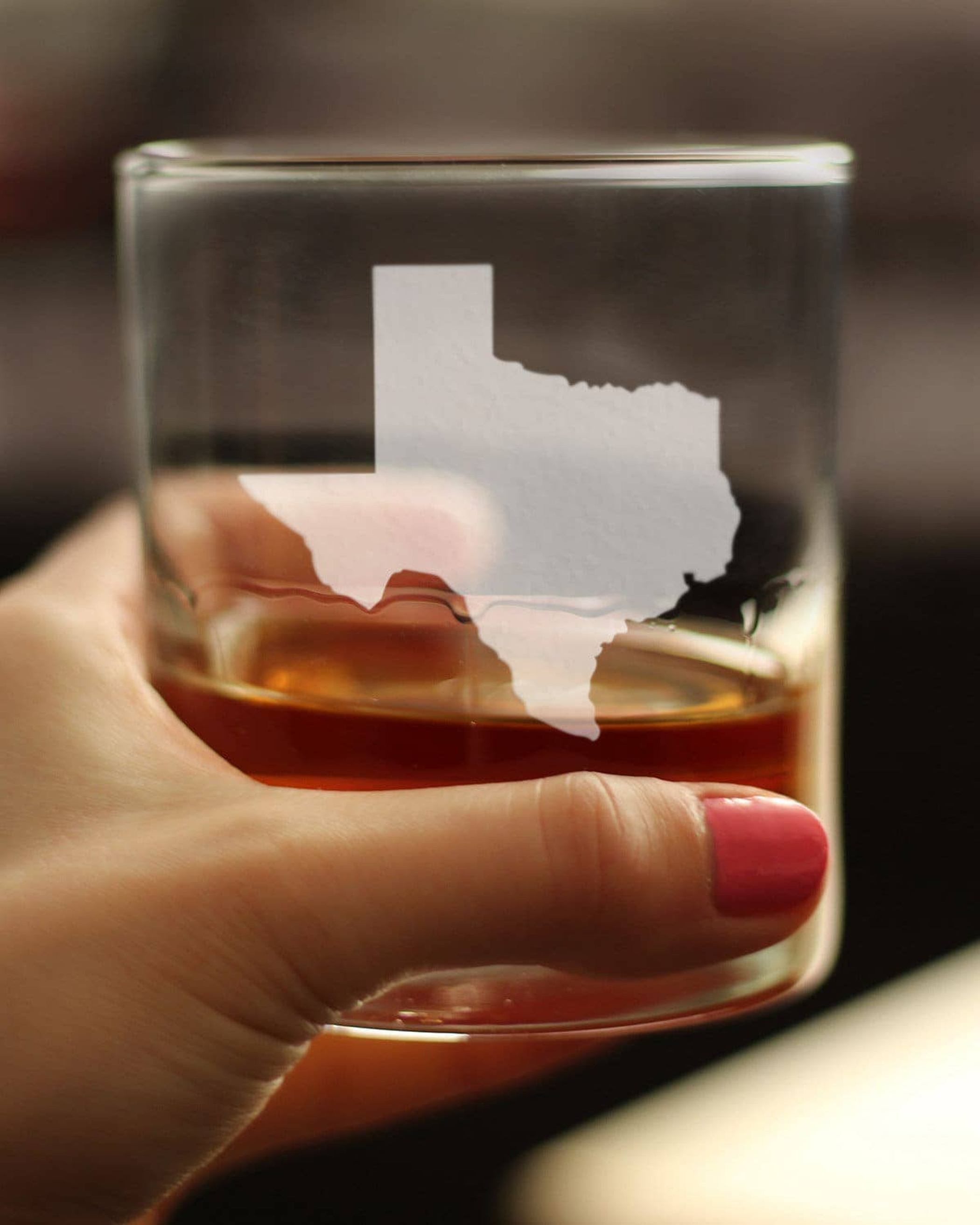 State of Texas Whiskey Rocks Glass - Texans Gifts and Decor Bevvee