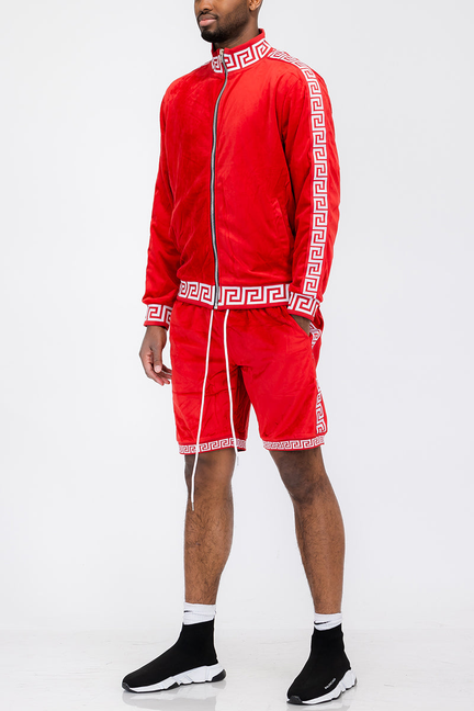 Status Velour Short Set WEIV