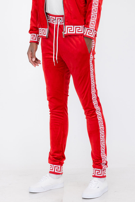 Status Velour Track Pants WEIV