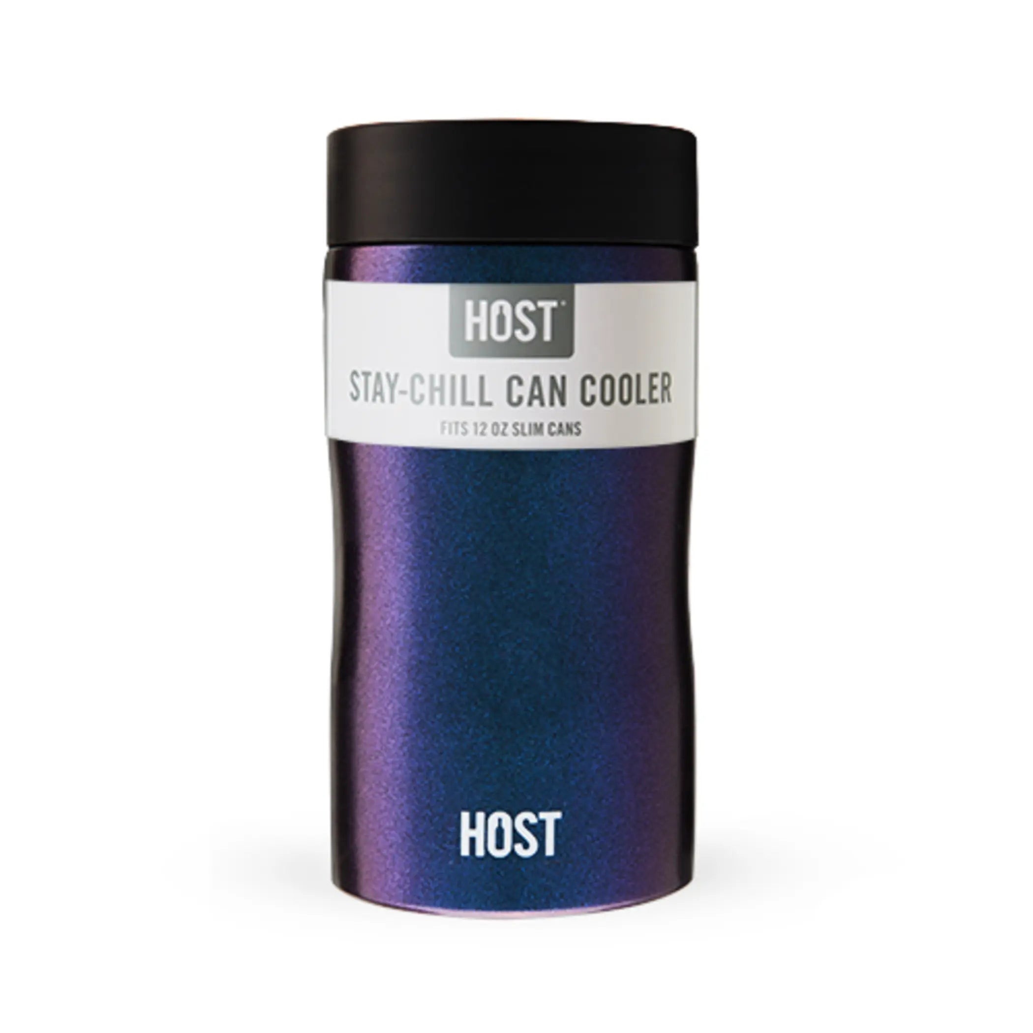 Stay-Chill Slim Can Cooler in Galaxy Black by HOST Host