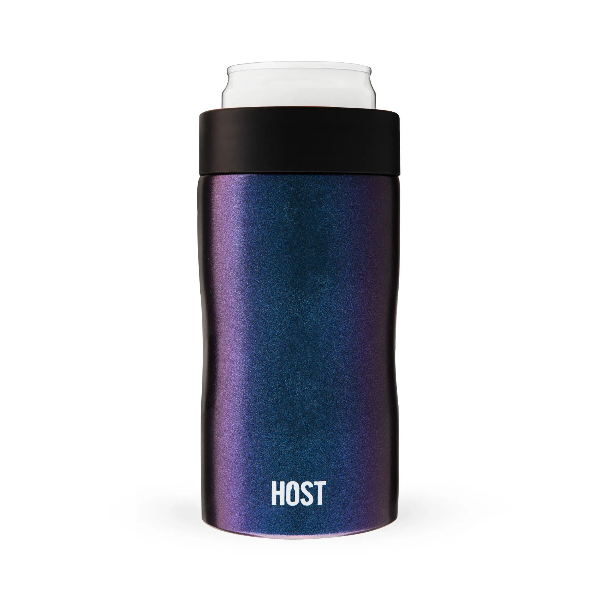 Stay-Chill Slim Can Cooler in Galaxy Black by HOST Host