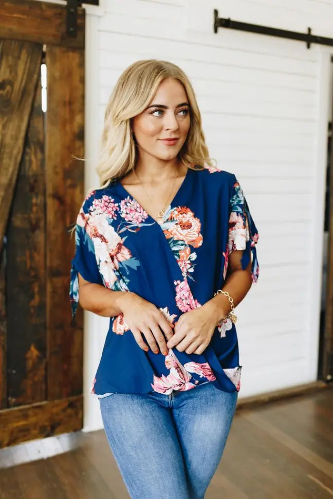 Stay With Me Tie Detail Top Stay Warm in Style
